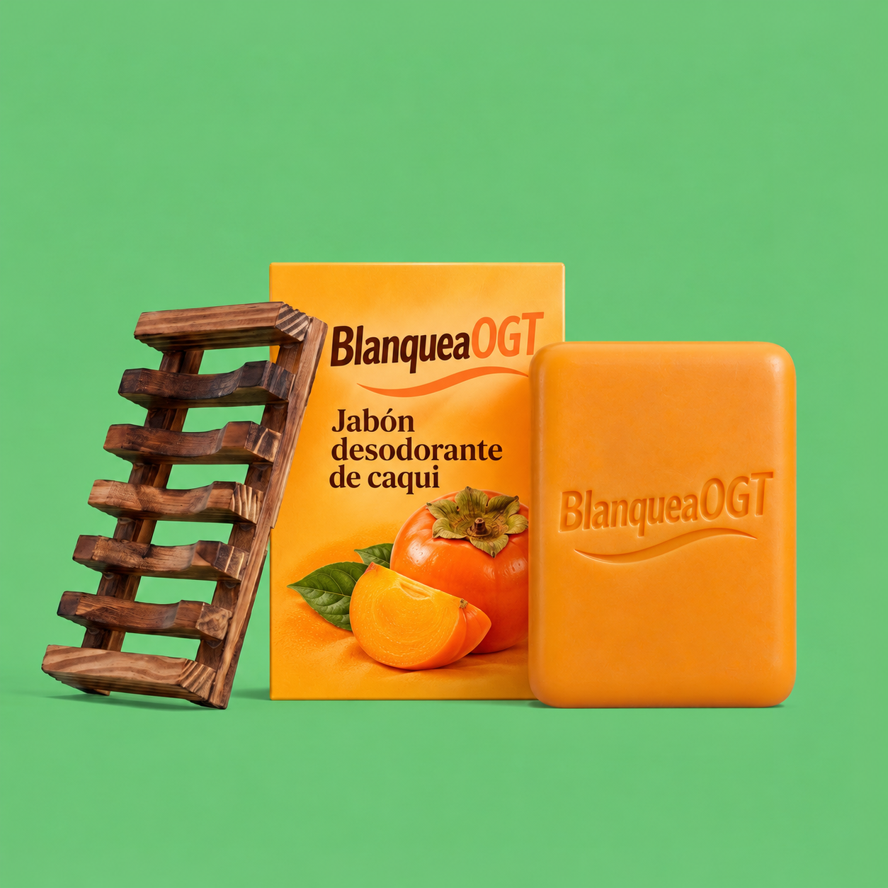 Jabón desodorante de caqui BlanqueaOGT — 6 barras