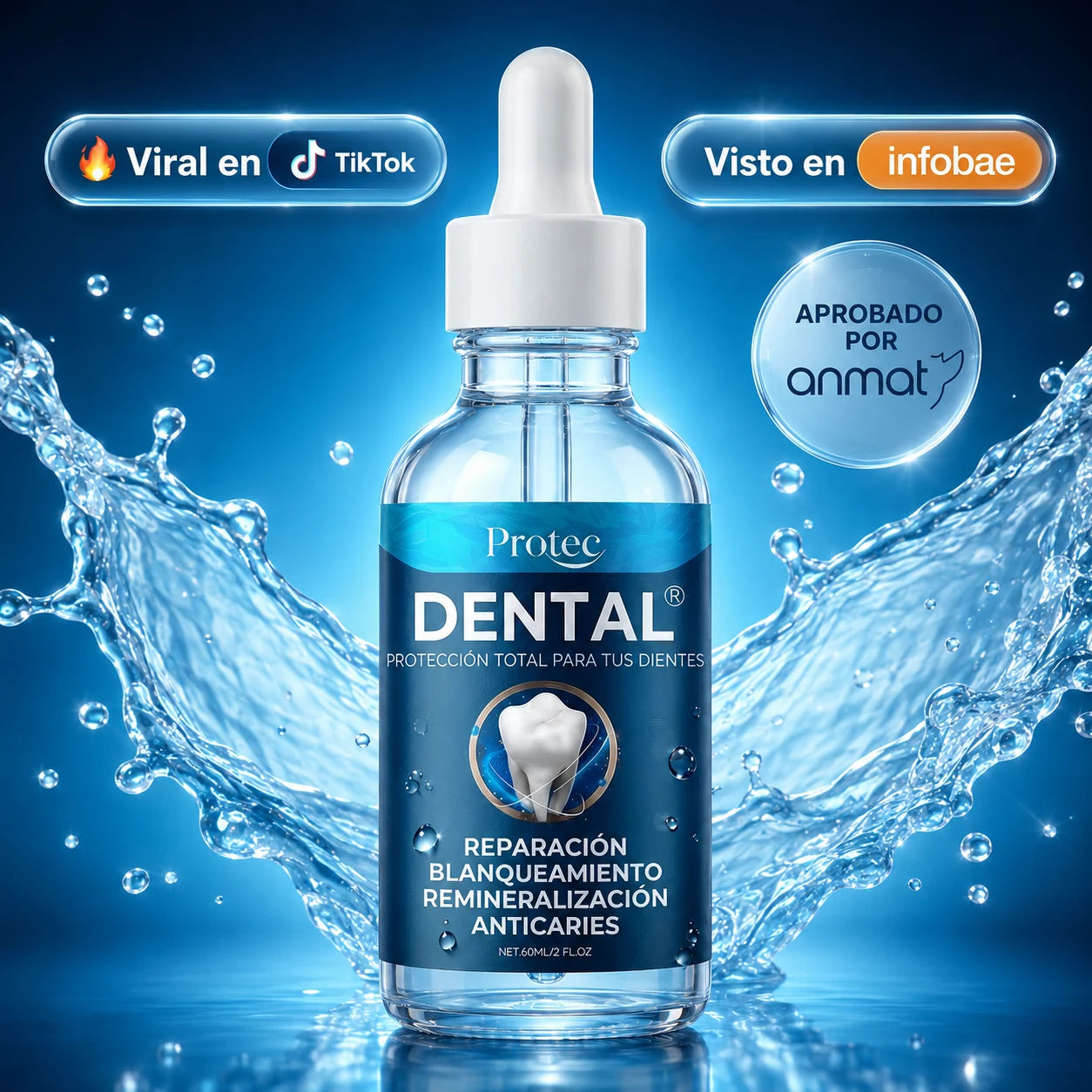 Dental® — frasco de 