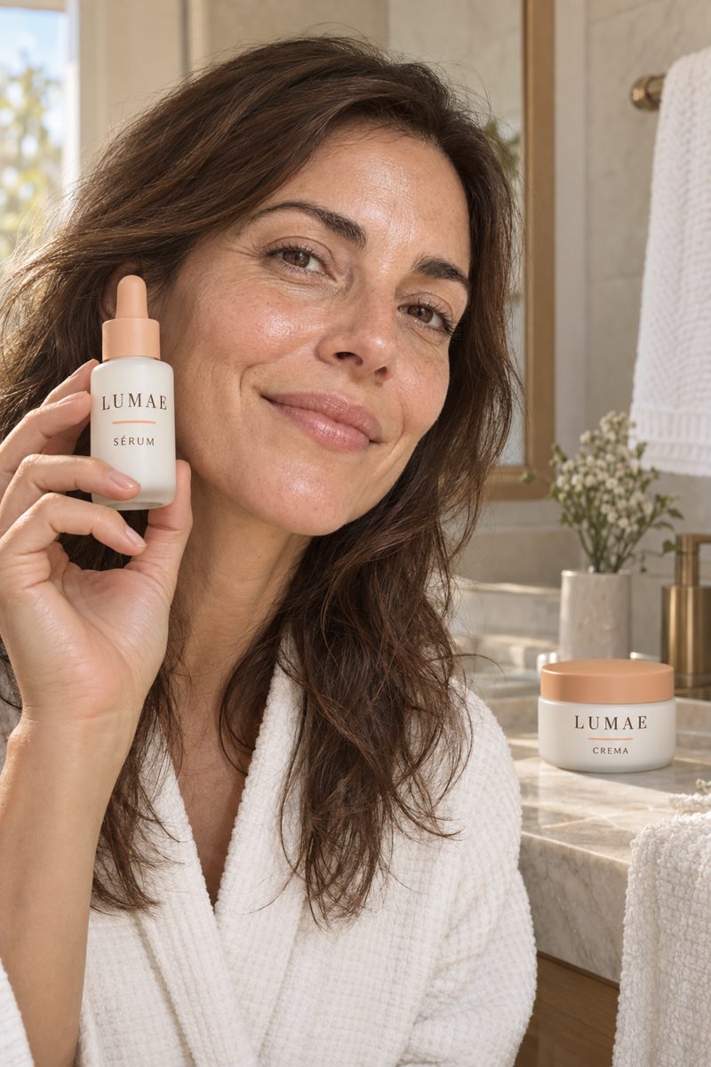 Ver foto 1 de 5 — LUMAE Rutina 2 pasos: sérum vitamina C + crema día/noche niacinamida