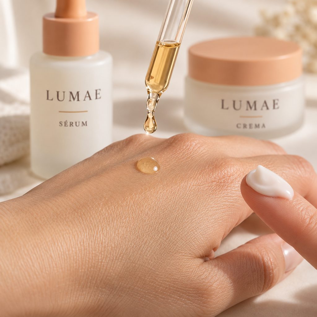 Ver foto 4 de 5 — LUMAE Rutina 2 pasos: sérum vitamina C + crema día/noche niacinamida