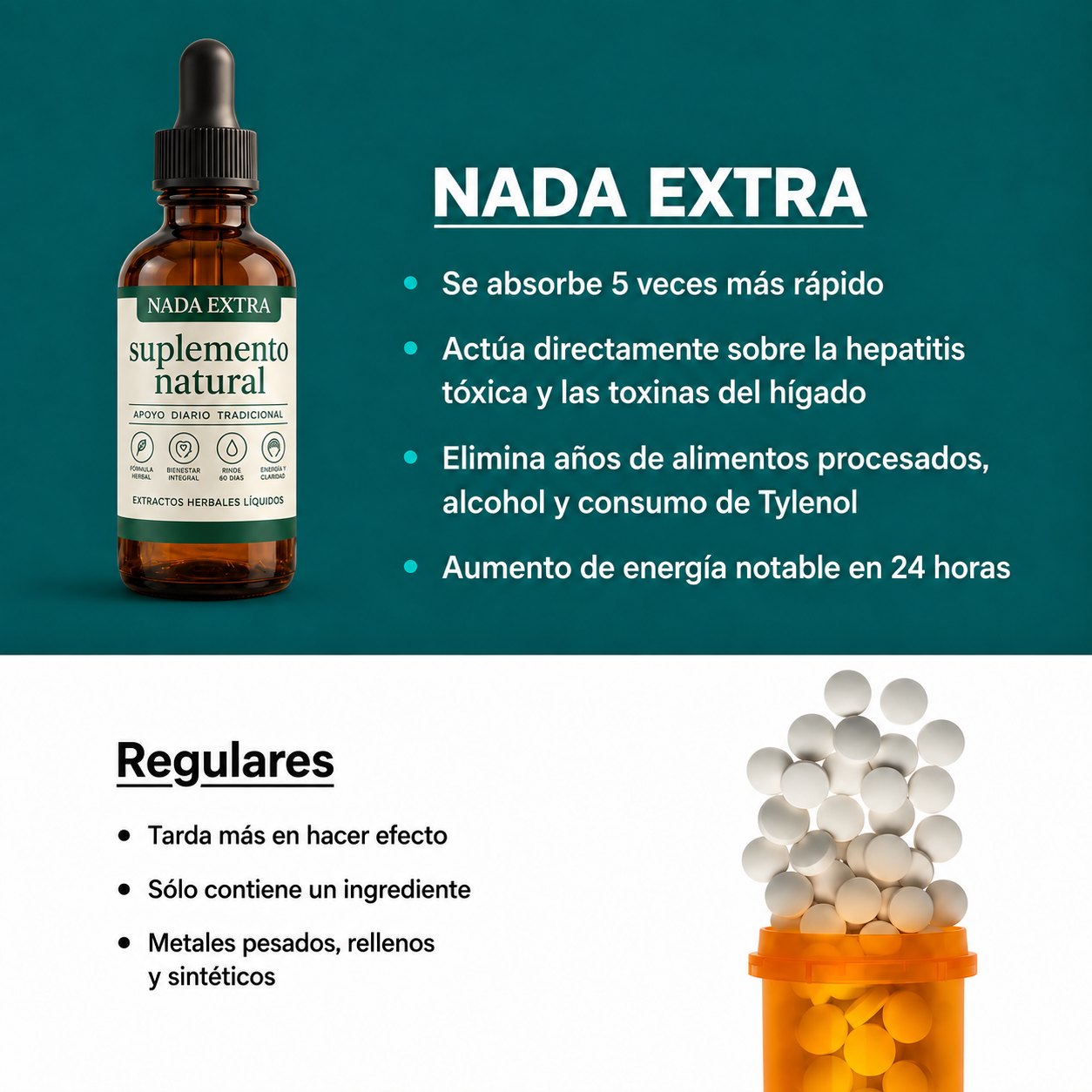 NADA EXTRA Restauración Hepática — foto 4 de 7