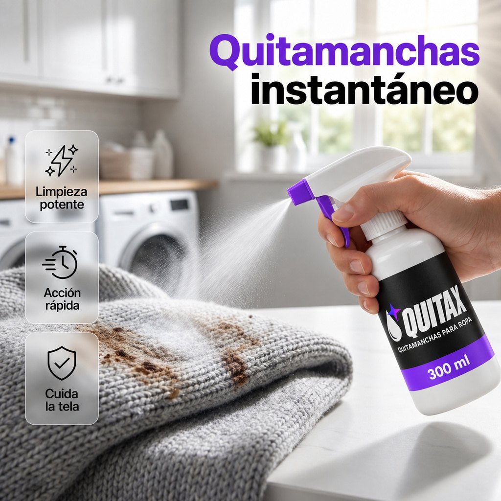 QUITAX - Quitamanchas para ropa