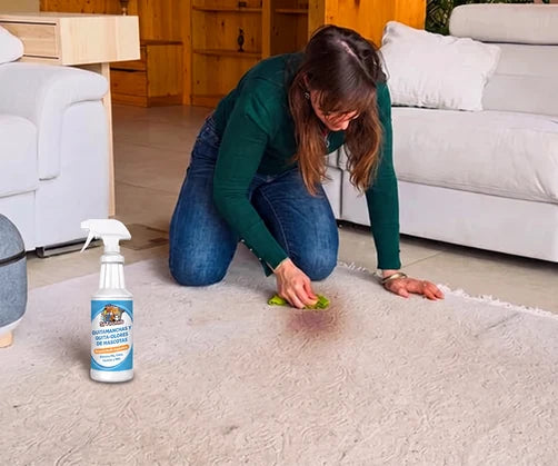 Refregando la alfombra sin resultados