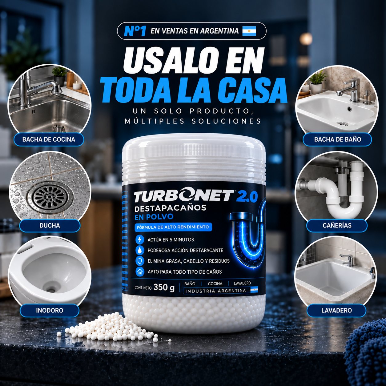 Turbonet 2.0 Polvo destapacaño — foto 3 de 9