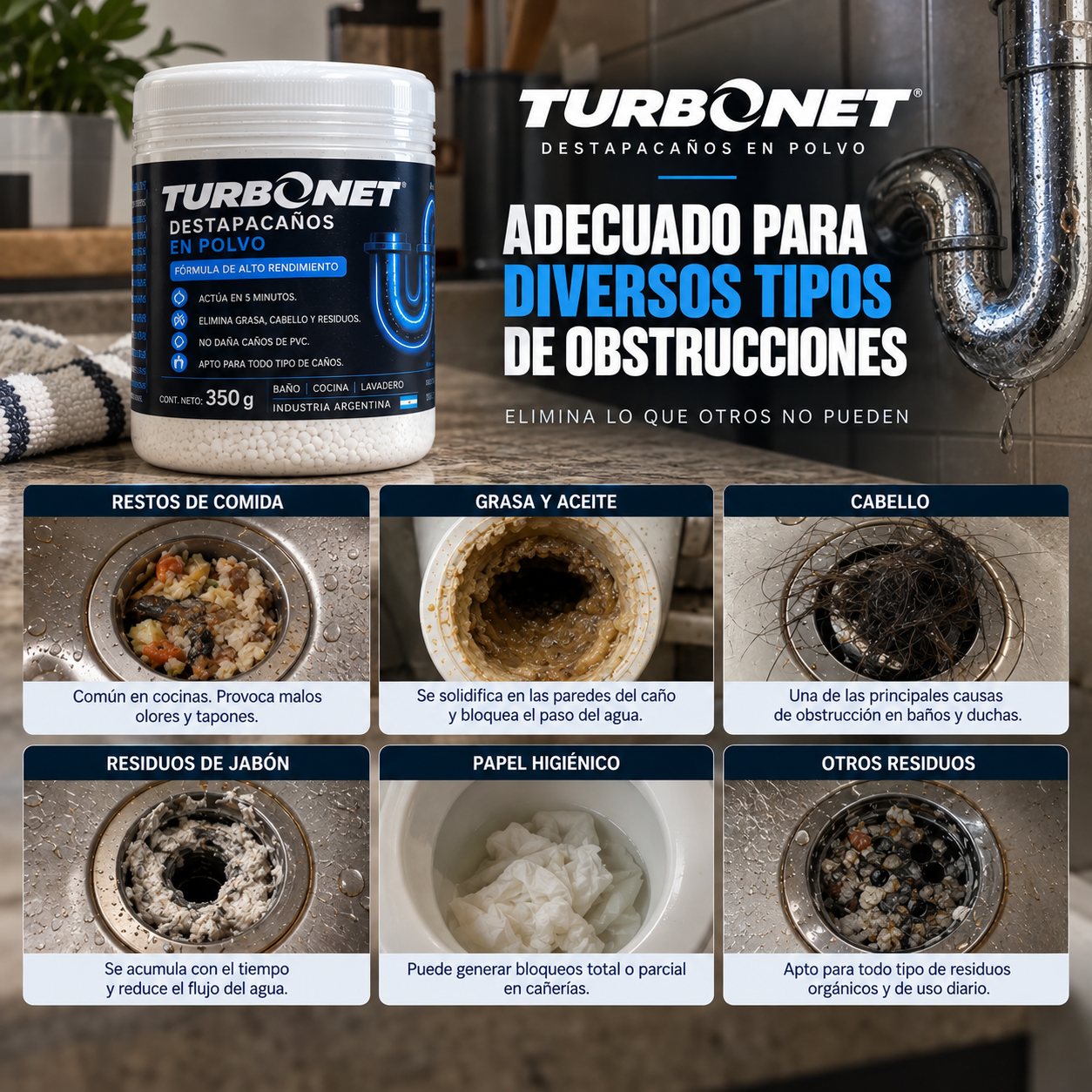 Turbonet 2.0 Polvo destapacaño — foto 7 de 9