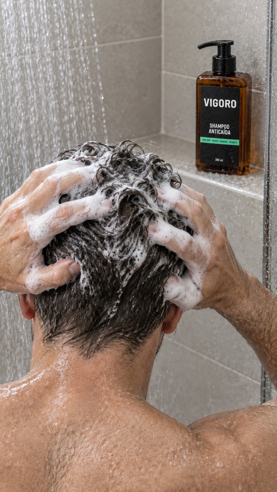 Ver foto 3 de 8 — VIGORO Shampoo Anticaída Anti-DHT 300 ml