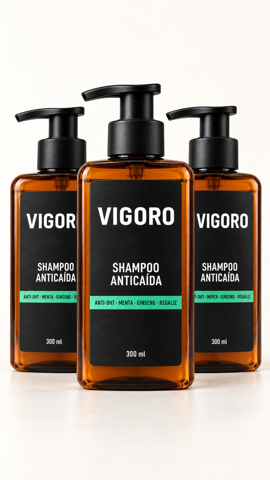 Ver foto 7 de 8 — VIGORO Shampoo Anticaída Anti-DHT 300 ml